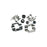 H5655Q Carlson Disc Brake Hardware Kit, Front