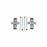 H5837 Carlson Disc Brake Hardware Kit, Front