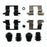 H5895Q Carlson Disc Brake Hardware Kit, Rear