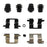 H5897Q Carlson Disc Brake Hardware Kit, Rear