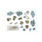 H7344 Carlson Brake Drum Hardware Kit, Rear