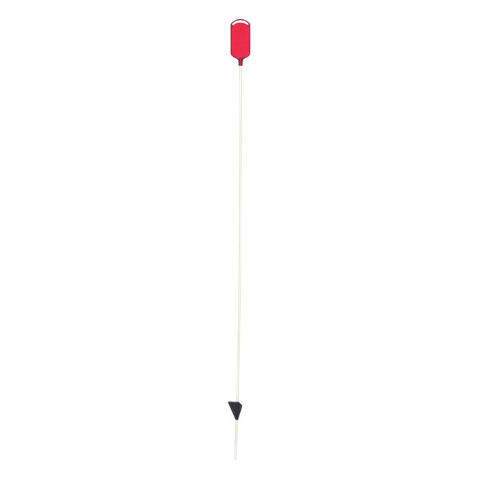 1/4" Red Oval Driveway Marker