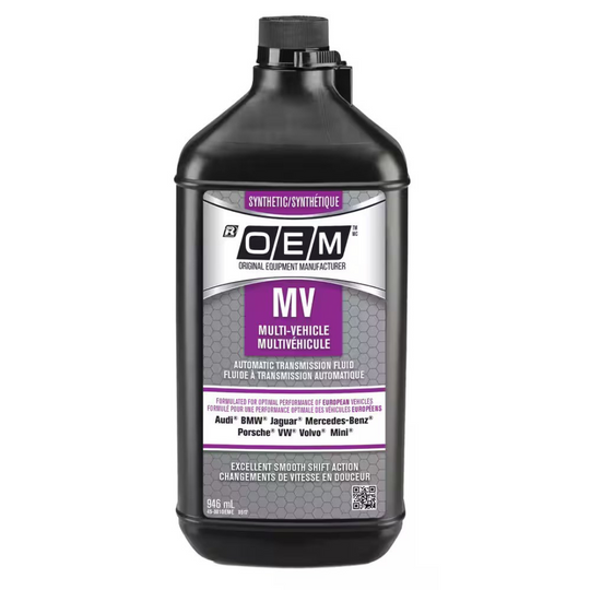 OEM Multi-Vehicle Low Viscosity Automatic Transmission Fluid, Euro, 946-mL