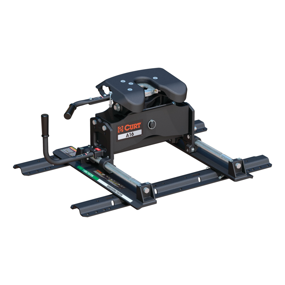 16621 A16 5th Wheel Hitch with Roller & Rails