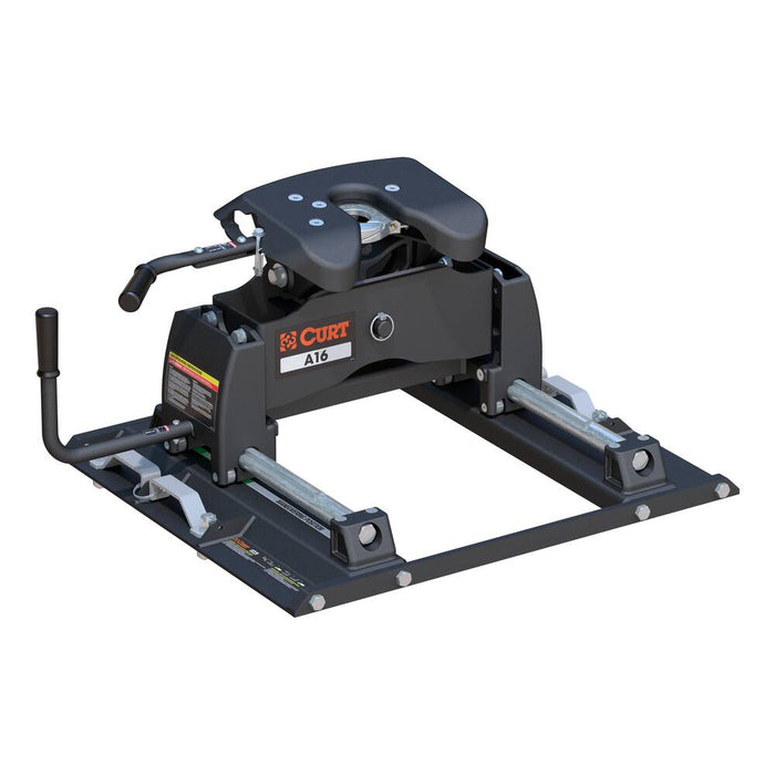 16675 A16 Sliding 5th Wheel Hitch F250, F350, F450, 6.75' Bed Puck