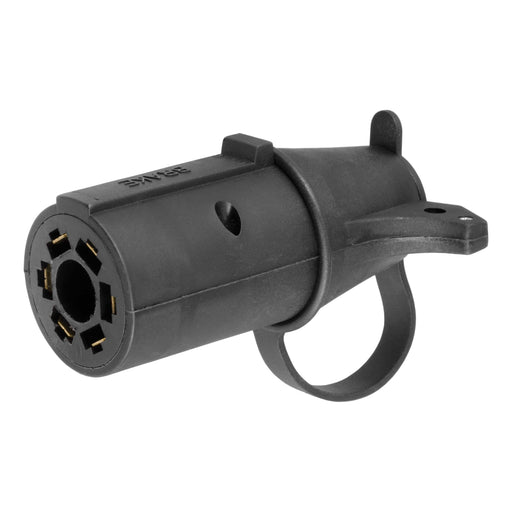 Adapter (7-Way RV Blade to 6-Way Round Trailer, Center Pin)