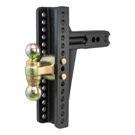 45927 Adjustable Channel Mount, Dual Ball (2-1/2 Shank, 20000 lb)