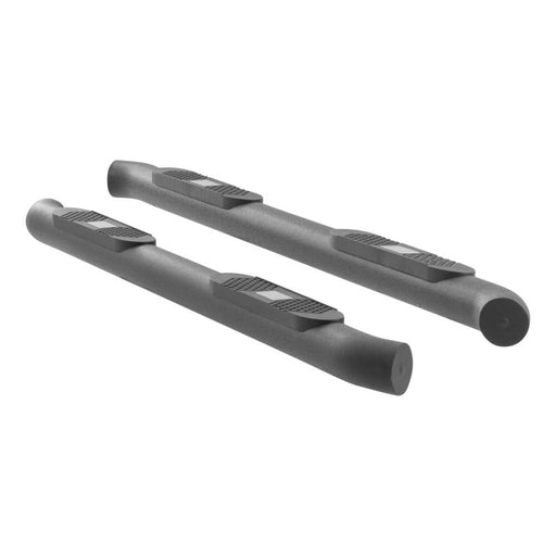 AL232013 Aries Big Step Round Side Bars, Textured Black