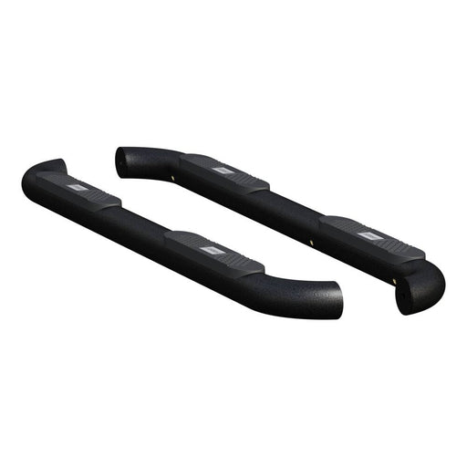 AL239042 Aries Big Step Round Side Bars, Textured Black