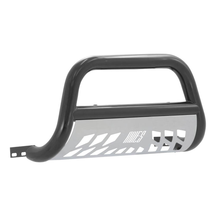 B35-4009 Aries 3 BullBar, SG Black w/ Brushed SS Skid Plt