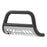 B35-4016 Aries 3 BullBar, SG Black w/ Brushed SS Skid Plt