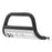 B35-6001 Aries 3 BullBar, SG Black w/ Brushed SS Skid Plt