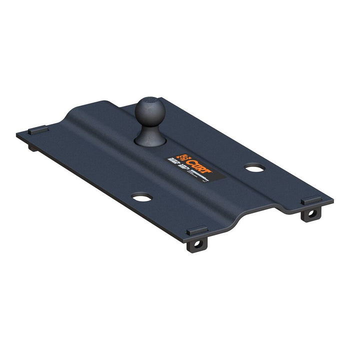 16055 Bent Plate 5 Wheel Rail Gooseneck Hitch with Ball Offset 3