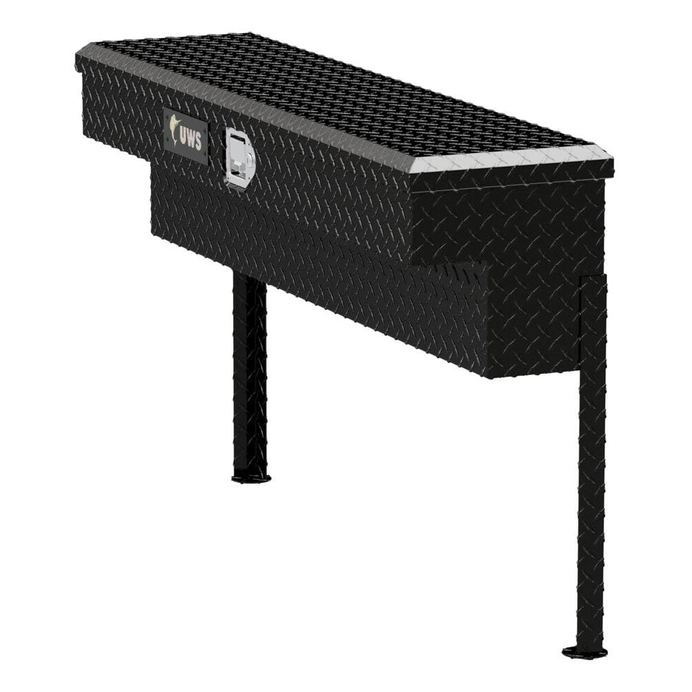 Tools Box Side View TBSM48BLK Black 48 Truck Side Tool Box
