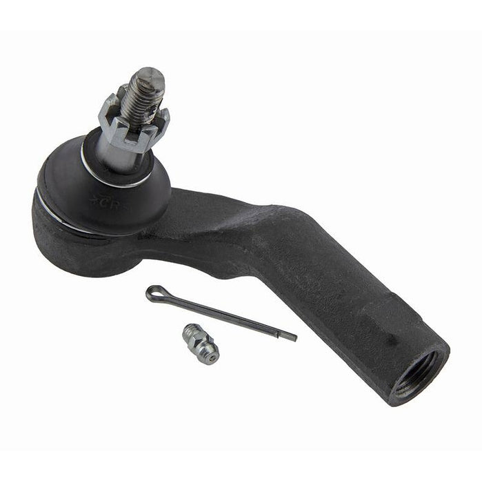 The BP4L32290 Pro-Series OE Tie Rod, a black automotive tie rod end complete with a castle nut, pin, and grease fitting, is shown on a white background.