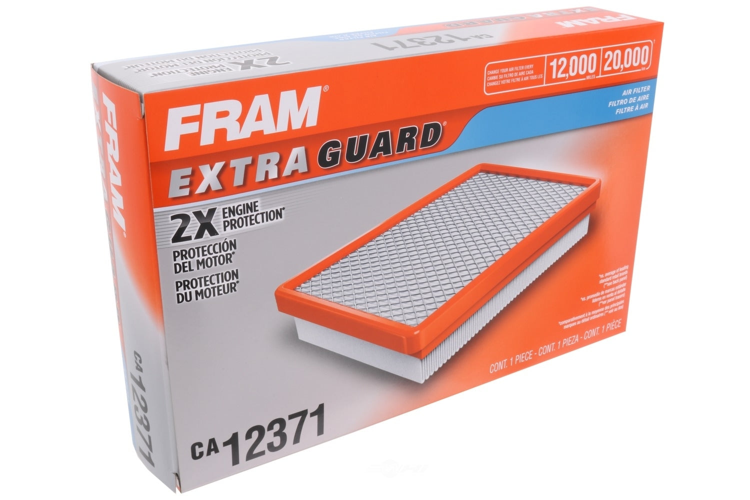 CA12371 FRAM Extra Guard Air Filter