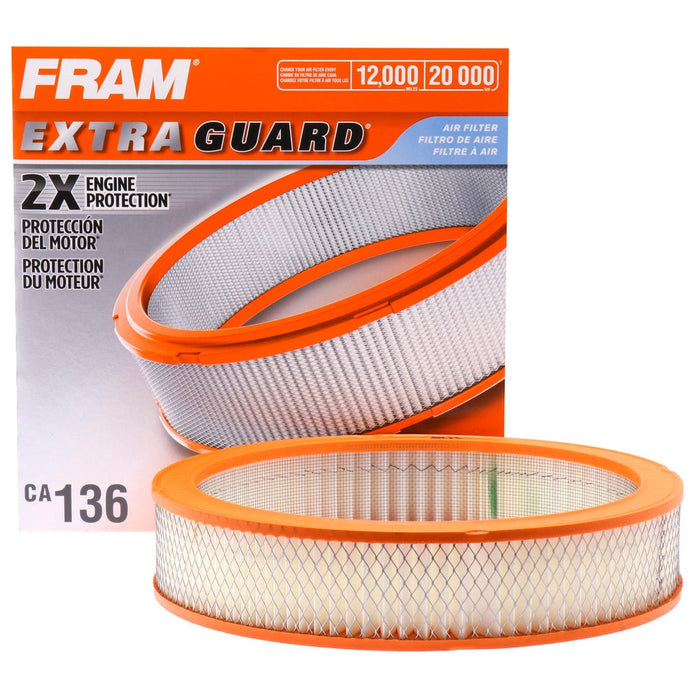 CA136 FRAM Extra Guard Air Filter