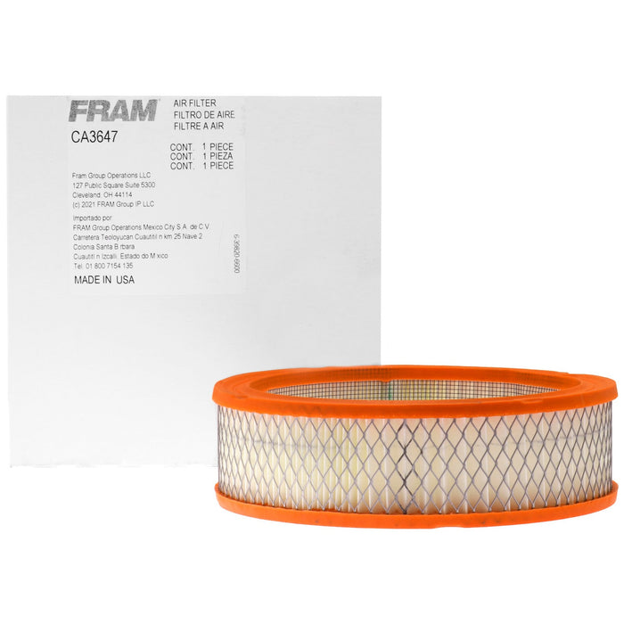 CA3647 FRAM Extra Guard Air Filter