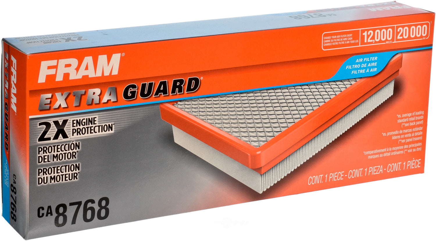 CA8768 FRAM Extra Guard Air Filter — Partsource
