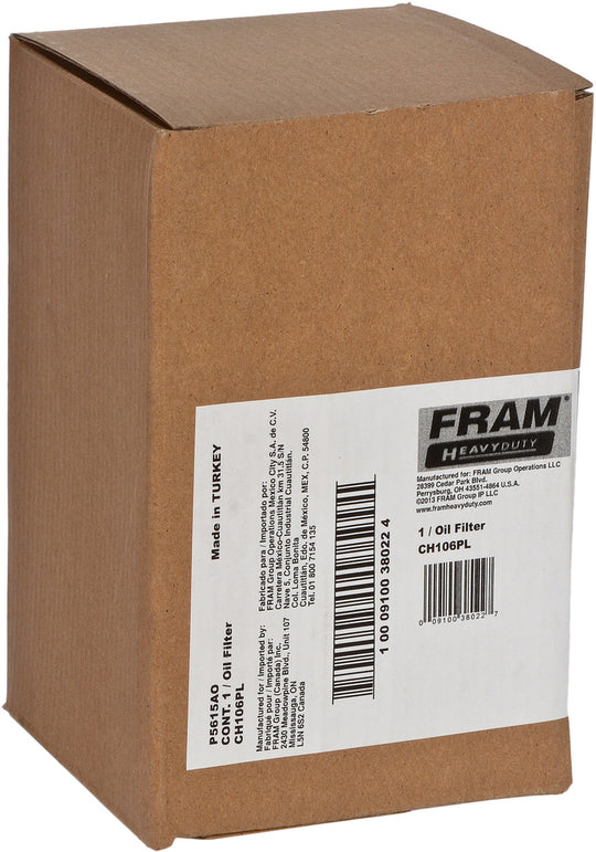 CH106PL FRAM Extra Guard Oil Filter