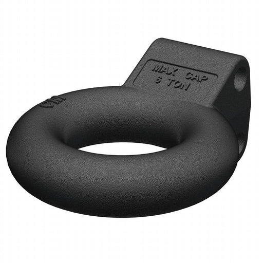 48601 Channel-Style Lunette Ring (12,000 lbs., 3 I.D., Black)