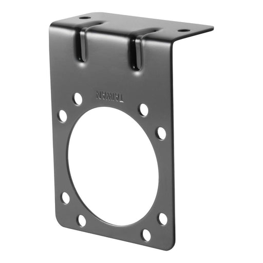 Connector Mounting Bracket for 7-Way RV Blade (Black)