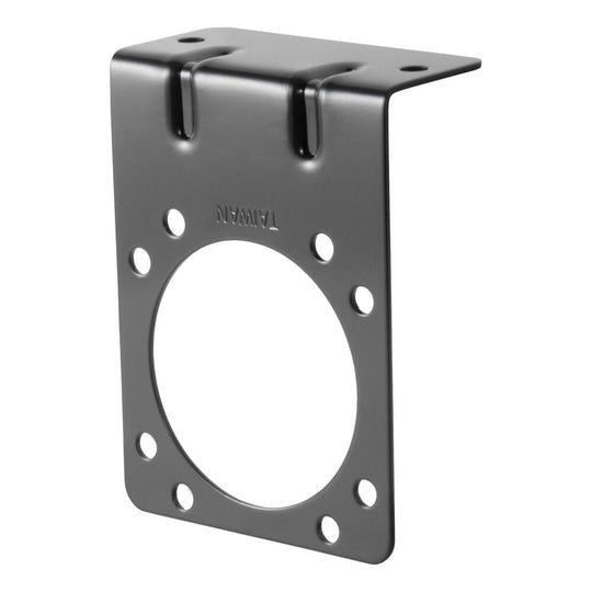 58290 Connector Mounting Bracket for 7-Way RV Blade (Black)