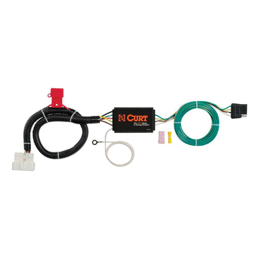 56291 Custom 4-Flat Honda Pilot Passport, OEM Tow Package Required