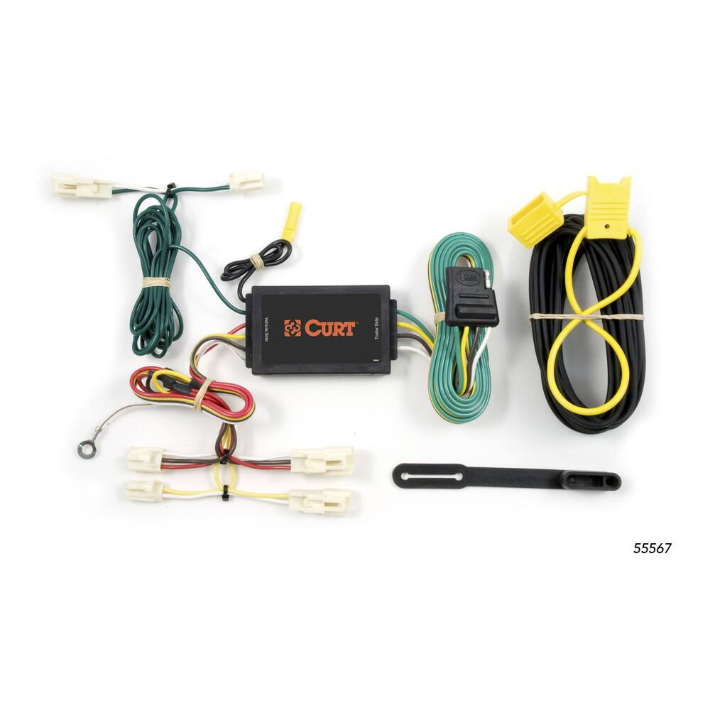 Oyviny Custom 4 Way Flat Trailer Wiring Harness 55567 For Toyota Camry - View #5