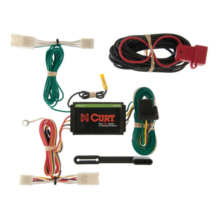 55400 Custom Wiring, 4-Way Flat, Select Highlander, Azera Sedan V6