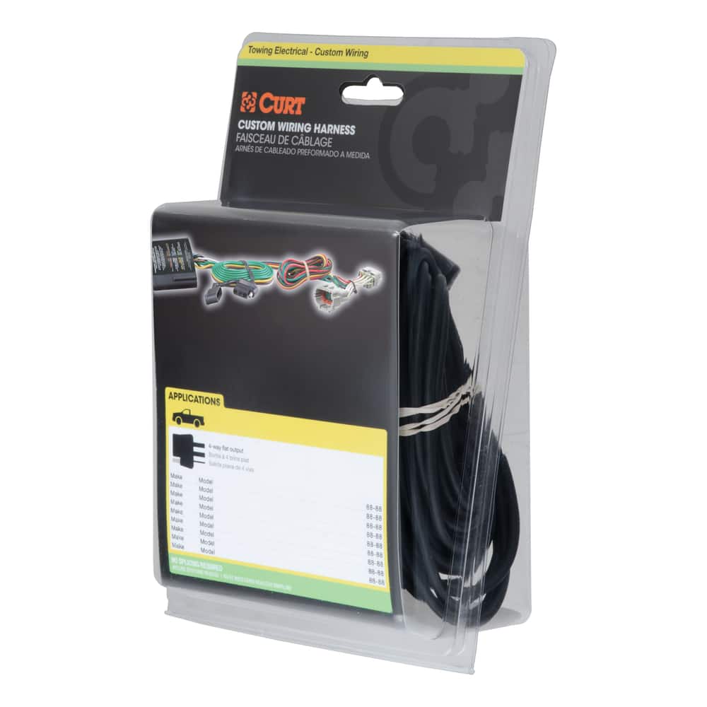 56048 Custom Wiring Harness, 4-Way Flat Output, Select Ford Fusion