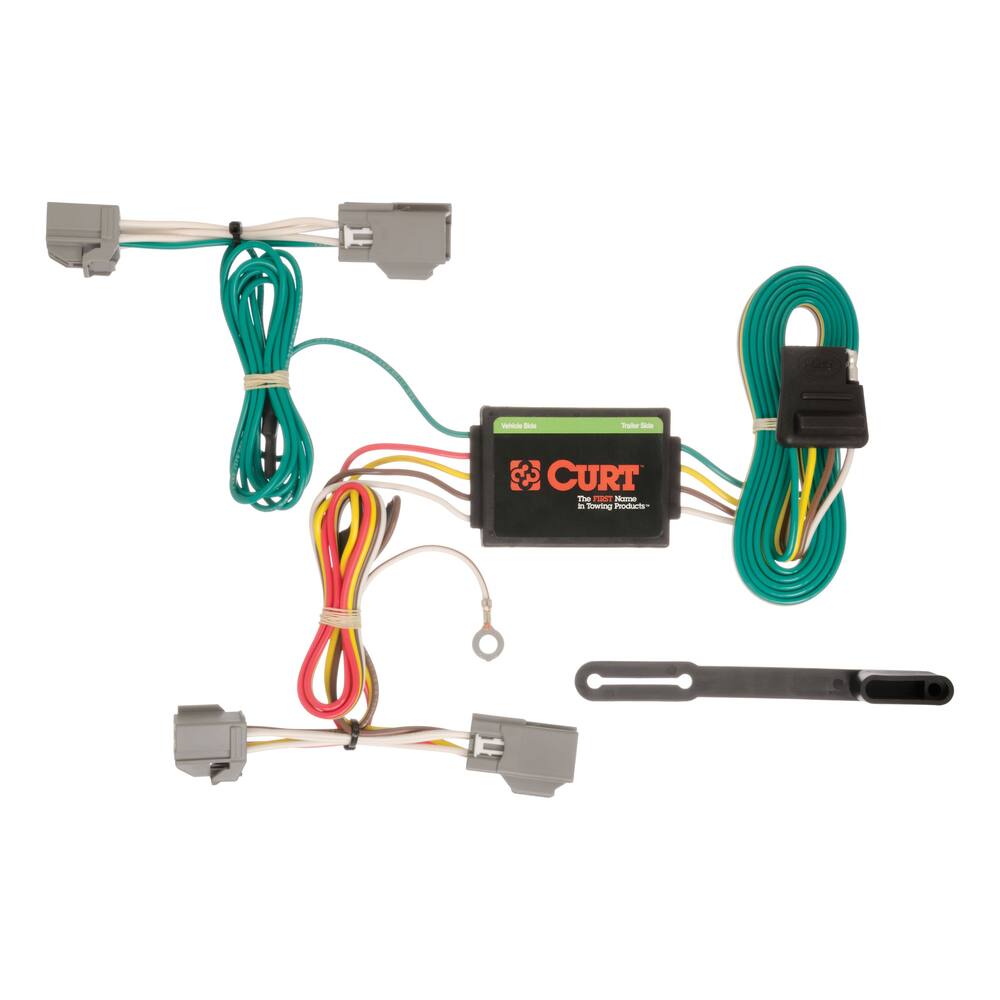 56191 Custom Wiring Harness, 4-Way Flat Output Fiesta Hatchback