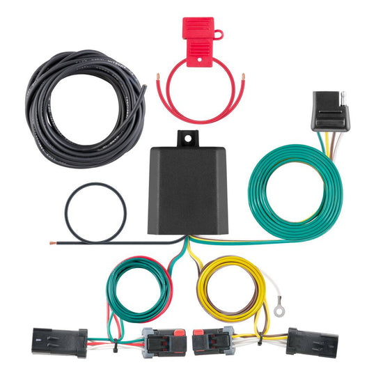 56369 Custom Wiring Harness, 4-Way Flat Output Jeep Compass