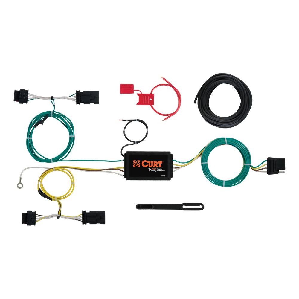 56274 Custom Wiring Harness, 4-Way Flat Output Jeep Renegade