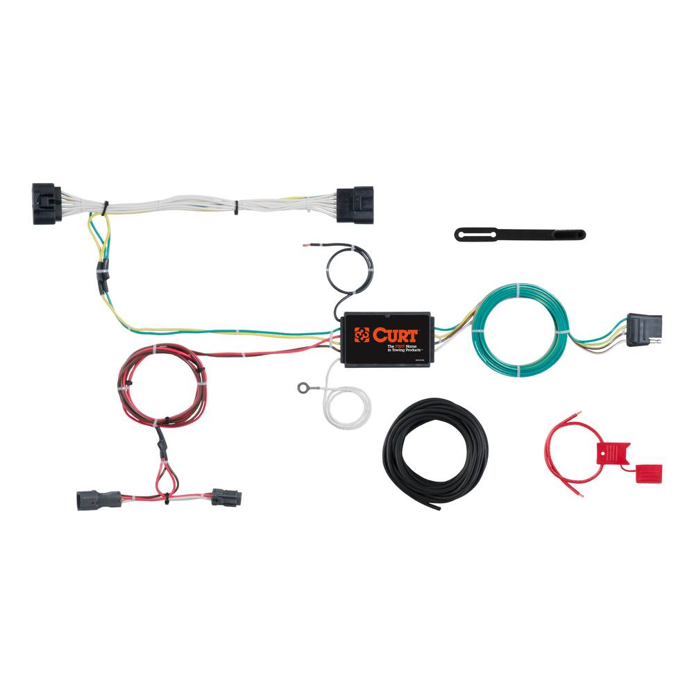 55371 Custom Wiring Harness, 4-Way Flat Output, Kia Sportage