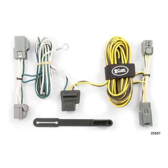 55587 Custom Wiring Harness, 4-Way Flat Output, Select Freestyle