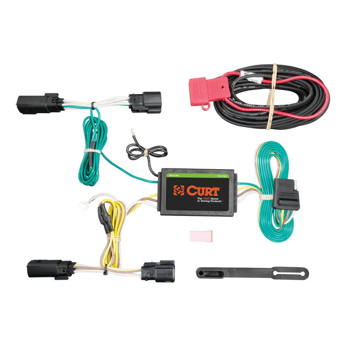 56258 Custom Wiring Harness, 4-Way Flat Output, Select Lincoln MKZ