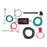 56384 Custom Wiring Harness, 4-Way Flat Output, Select Toyota C-HR