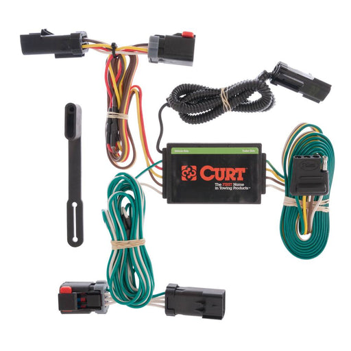 55530 Custom Wiring Harness, 4-Way Flat Output, Select Pacifica