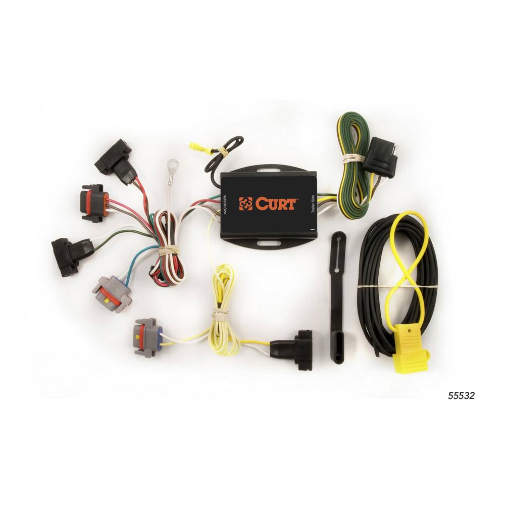 55532 Custom Wiring Harness, 4-Way Flat Output, Select PT Cruiser