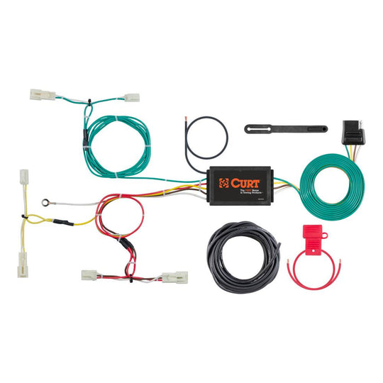 56311 Custom Wiring Harness, 4-Way Flat Output, Select Scion iA