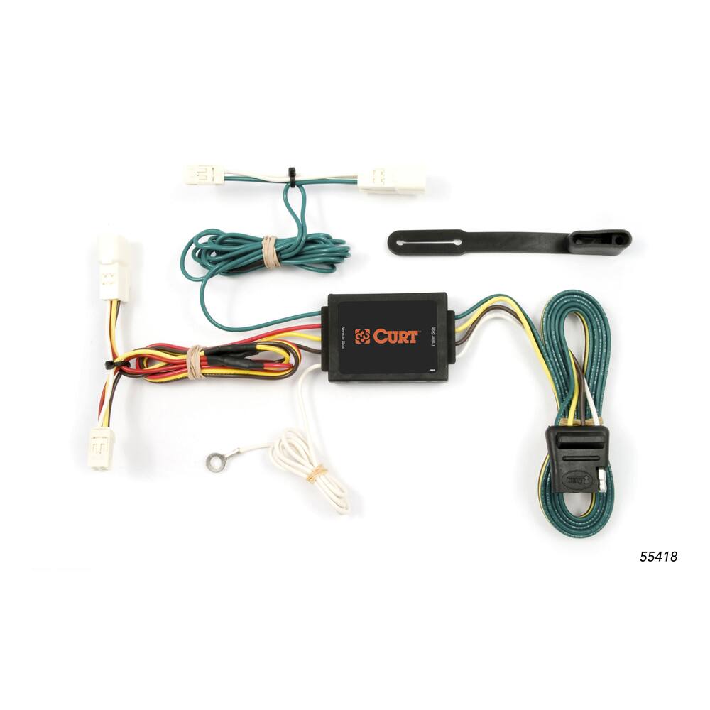 Custom Wiring Harness, 4-Way Flat Output, Select Sienna