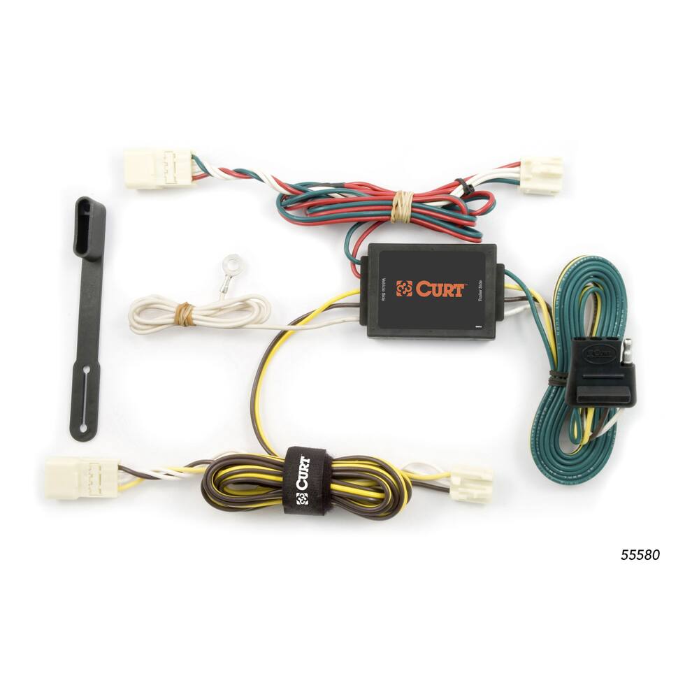 55418 Custom Wiring Harness, 4-Way Flat Output, Select Sienna
