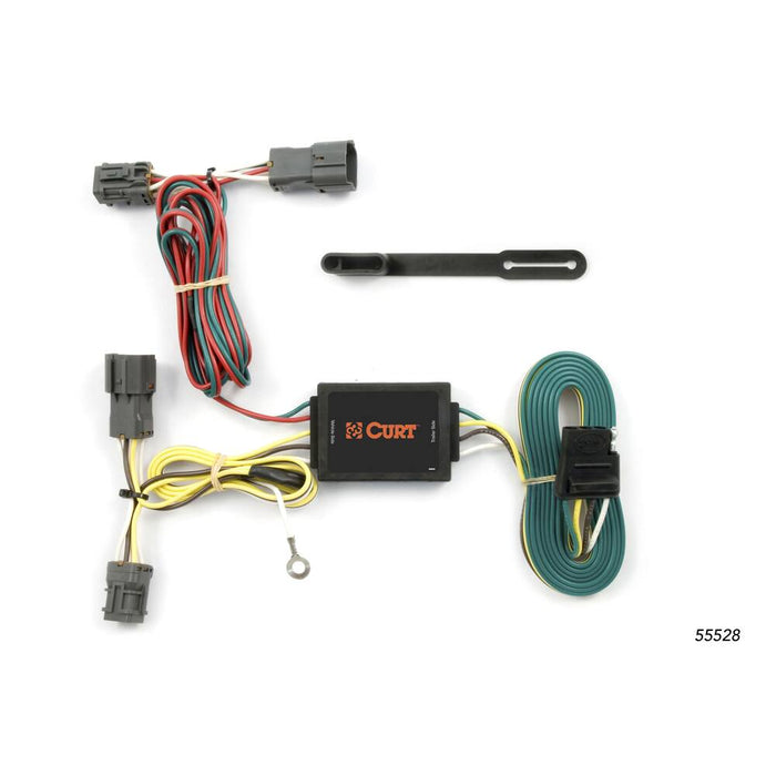 55528 Custom Wiring Harness, 4-Way Flat Output, Select Tucson