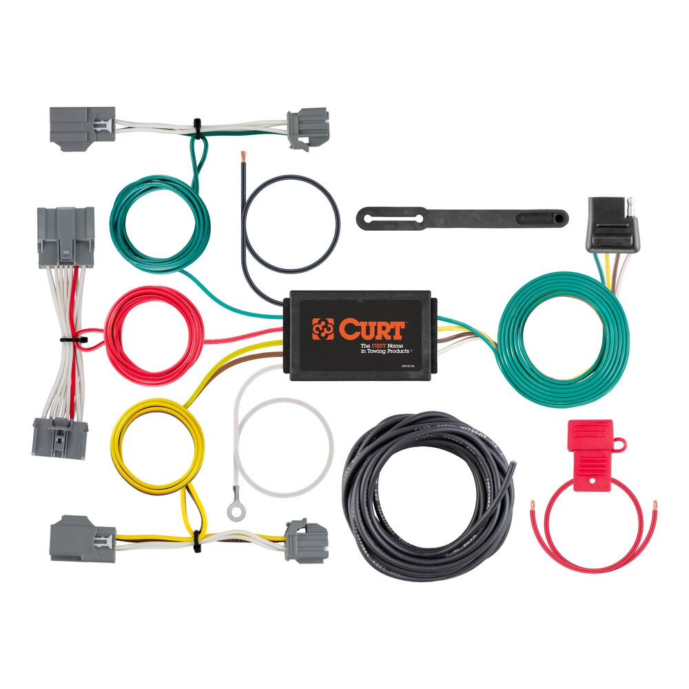 56386 Custom Wiring Harness, 4-Way Flat Output, Select Volvo XC70