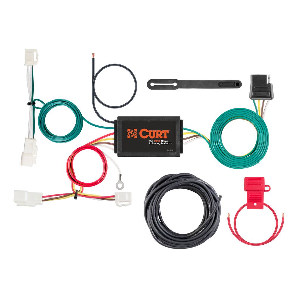 56385 Custom Wiring Harness, 4-Way Flat Output Toyota Yaris