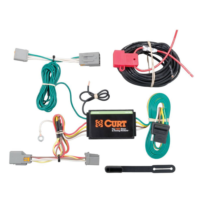56090 Custom Wiring Harness, 4-Way Flat Output Transit Connect