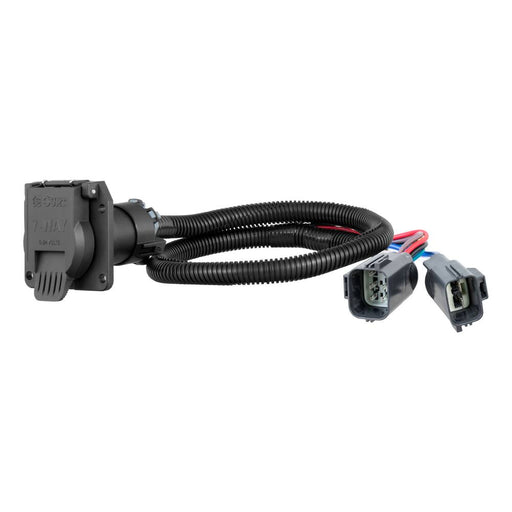 55242 Custom Wiring Harness, 7-Way RV Blade Output, Select Ford