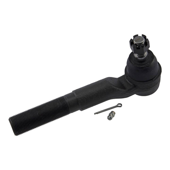 The Pro-Series OE Tie Rod (product number 304800779) in black, featuring a cotter pin and grease fitting, is displayed against a white background.