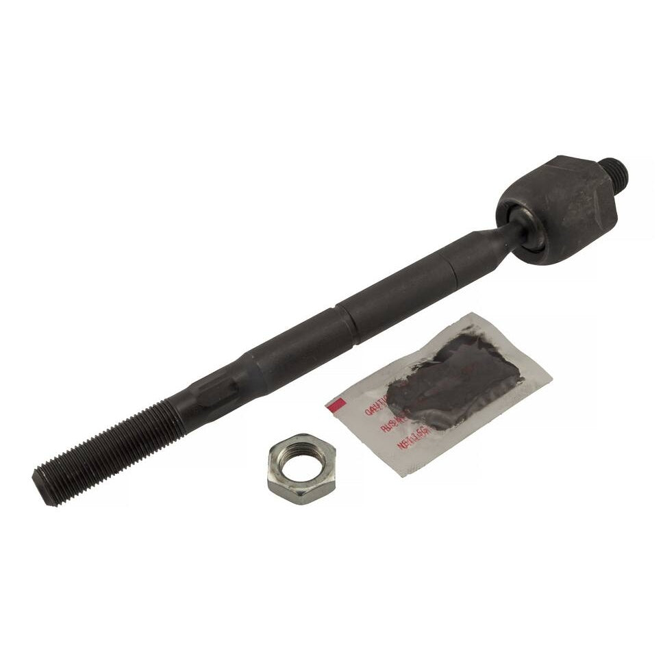 A 4550342030 Pro-Series OE Tie Rod with a nut and a packet of lubricant.